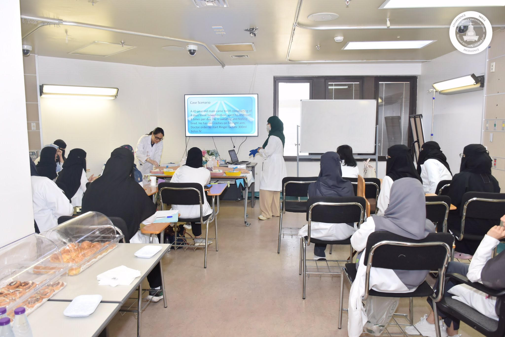 ورشة عمل تقنية القسطرة الوريدية و أهميتها -سبتمبر ٢٠٢٤  أ. نسرين أبو عاصي ‏ أ. كلاريسا بينيسو 
